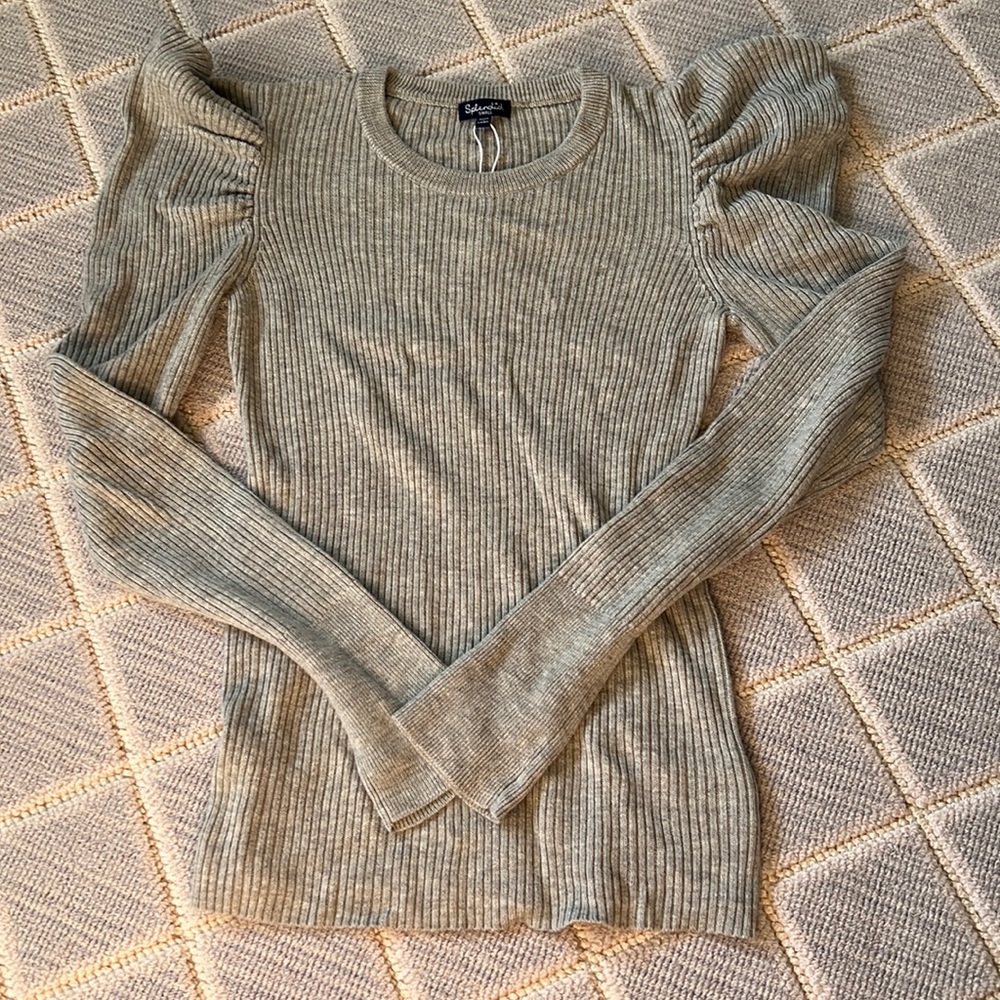Splendid puff sleeve top NWT